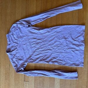 Purple Long Sleeve Top